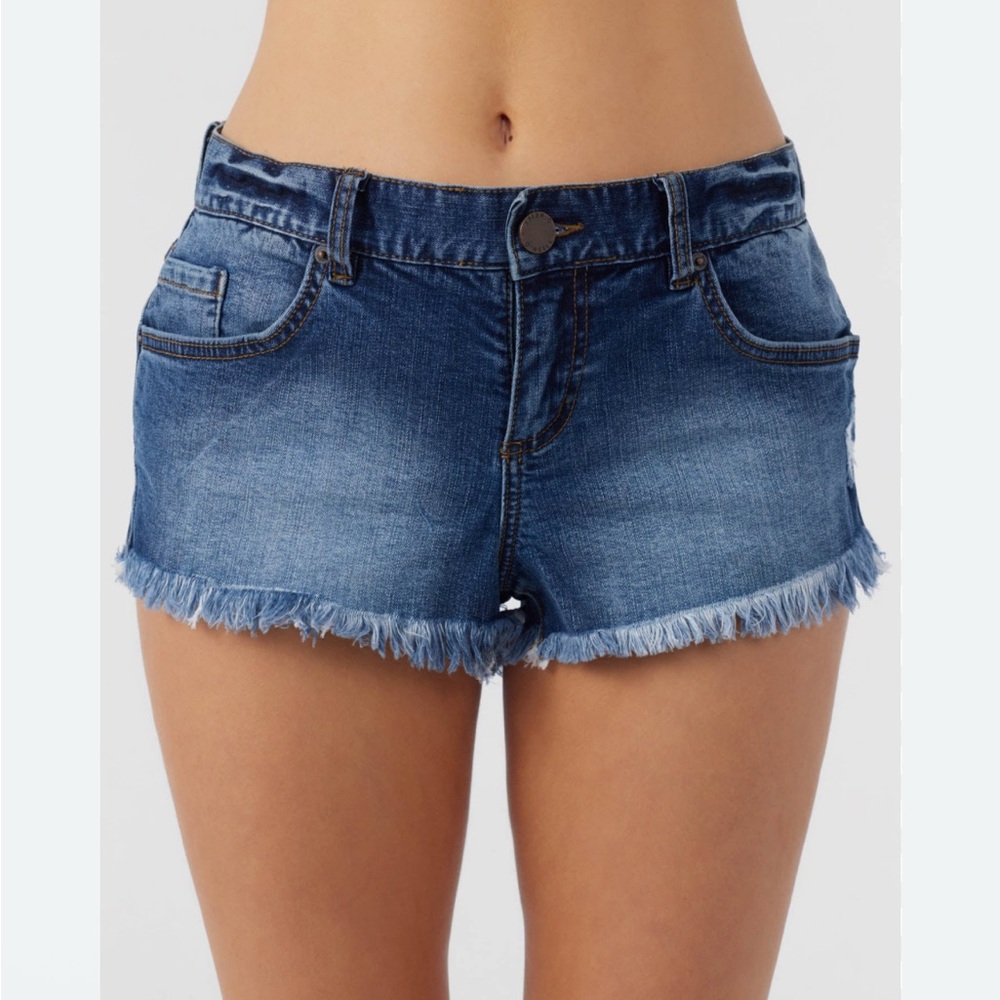 PINK‎ Victoria Secret cutoff denim shorts size 6
